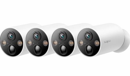 TP-Link Tapo C425 utendørs overvåkningskamera 4-pack (NY i eske)